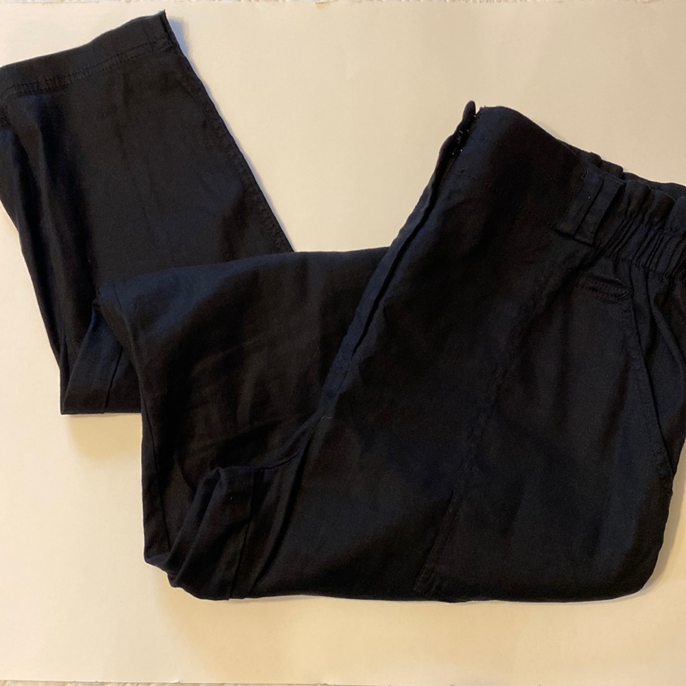 Linen Rayon Cargo Pants